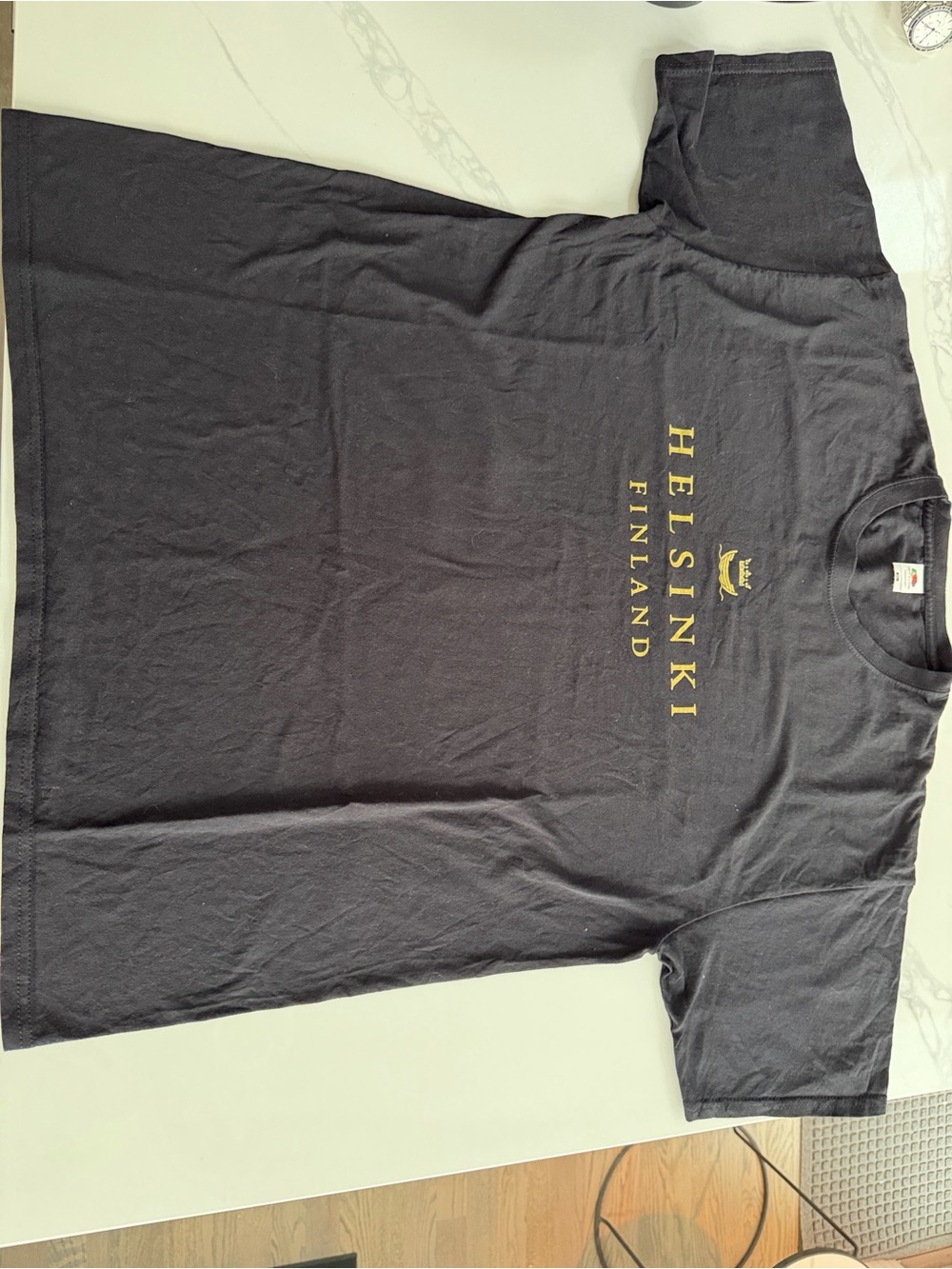 Helsinki Finland Graphic T-Shirt - Black